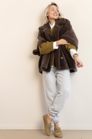 Alter Ego |  Teddy jacket/poncho Jagger | brown | Picture 9