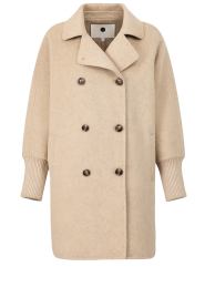 Alter Ego |  Wool coat Valery | beige | Picture 1