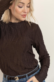 Copenhagen Muse |  Openwork top Jeri | dark brown | Picture 10
