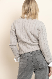 Copenhagen Muse |  Soft cable knit Kotom | grey | Picture 8