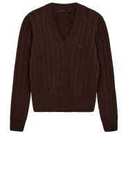 Copenhagen Muse |  Soft cable sweater Kotom | brown | Picture 1