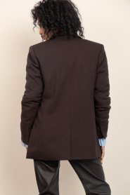 Copenhagen Muse |  Double breasted blazer Tailor | brown | Picture 7