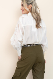 Copenhagen Muse |  Embroidery blouse Molly | natural | Picture 9