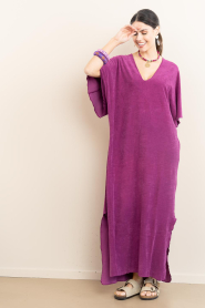 Speezys :  Terry kaftan Evy | purple - img2