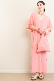 Speezys | Terry kaftan Evy | roze | Afbeelding 5