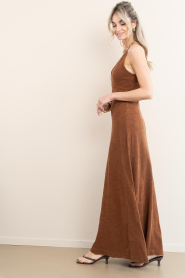 Speezys |  Terry maxi dress Mara | brown | Picture 6