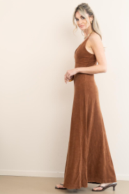 Speezys |  Terry maxi dress Mara | brown | Picture 7