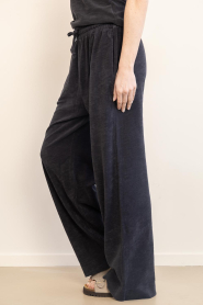 Speezys |  Terry wide leg pants Mel | black | Picture 7