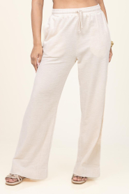 Speezys |  Terry wide leg pants Mel | natural | Picture 3