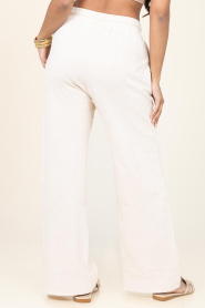 Speezys |  Terry wide leg pants Mel | natural | Picture 5