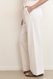 Speezys | Terry wide leg broek Mel | naturel | Afbeelding 5