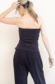 Speezys | Terry strapless top Jet | zwart | Afbeelding 7