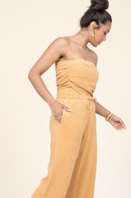 Speezys |  Terry strapless top Jet | camel | Picture 5