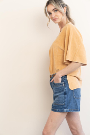 Speezys |  Terry kaftan top Fenne | camel | Picture 7