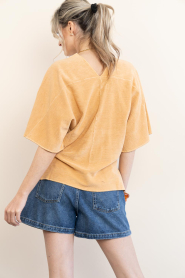 Speezys |  Terry kaftan top Fenne | camel | Picture 8