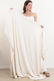 Speezys :  Terry XL beach towel Nine | natural  - img2