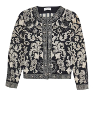 Maison Hotel |  Jacket with embroidery Balani | black | Picture 1