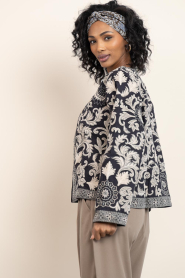 Maison Hotel |  Jacket with embroidery Balani | black | Picture 6