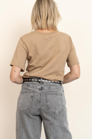 CC Heart |  Basic T-shirt Regular | beige | Picture 5