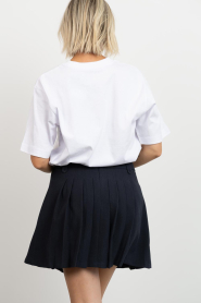 Elite Paris |  Oversized T-shirt with print Emily | white | Picture 7
