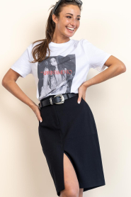 Elite Paris |  T-shirt with print Cher | white | Picture 2
