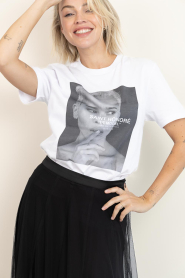 Elite Paris |  T-shirt with print Tee | white | Picture 4