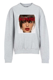 Elite Paris |  Oversized sweatshirt Emily | grey  | Picture 1