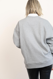 Elite Paris |  Oversized sweatshirt Cher| grey  | Picture 8