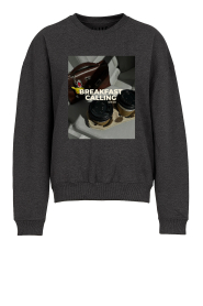 Elite Paris |  Oversized sweatshirt Calling | grey  | Picture 1