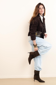 ba&sh |  Ankle boots with fringes Cardi | brown | Picture 3