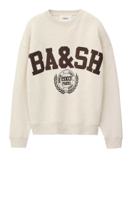 ba&sh |  Sweater with logo Fenja | natural | Picture 1