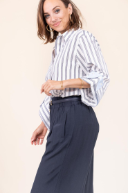 March23 |  Poplin striped blouse Gabby | white | Picture 6