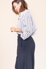 March23 |  Poplin striped blouse Gabby | white | Picture 7