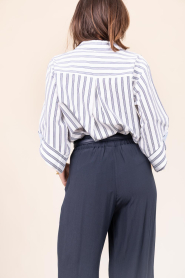 March23 |  Poplin striped blouse Gabby | white | Picture 8