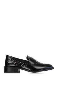 March23 |  Loafers with studs Crystal | black | Picture 1