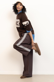 Posa | Loafer met teddy voering Boat | Bruin | Afbeelding 3