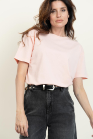 American Vintage |  Boxy T-shirt Fizzvalley | pink | Picture 3