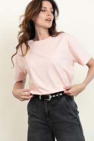 American Vintage |  Boxy T-shirt Fizzvalley | pink | Picture 4