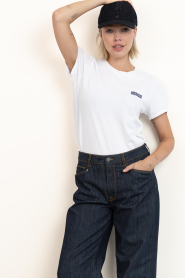 American Vintage |  T-shirt Ykobow | white | Picture 5