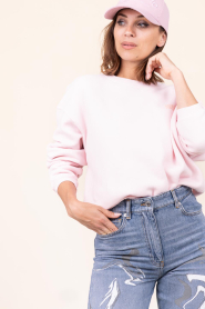 American Vintage |  Soft sweater Izubird | pink | Picture 5