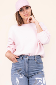 American Vintage |  Soft sweater Izubird | pink | Picture 4