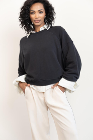 American Vintage |  Soft sweater Atubay | black | Picture 2