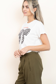 Lollys Laundry |  T-shirt with print Roma | white | Picture 6
