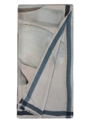 Moment in MAY |  Shawl with print Amsterdam | natural | Picture 1