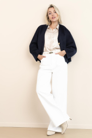 Est'Seven |  Shiny blouse Alijah | gold | Picture 3