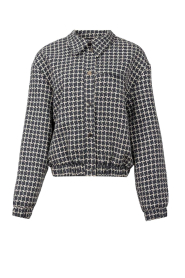 Est'Seven |  Bomberjack with lurex Ococ | grey | Picture 1
