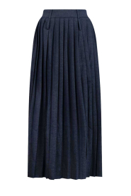 Est'Seven |  Plissé skirt Pleasse | blue | Picture 1