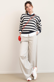 Est'Seven |  Trousers Ferreira | beige | Picture 3