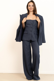 Est'Seven |  Trousers Ferreira | blue | Picture 2