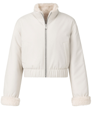 Est'Seven |  Revisable  bomber jacket Kingsky| natural